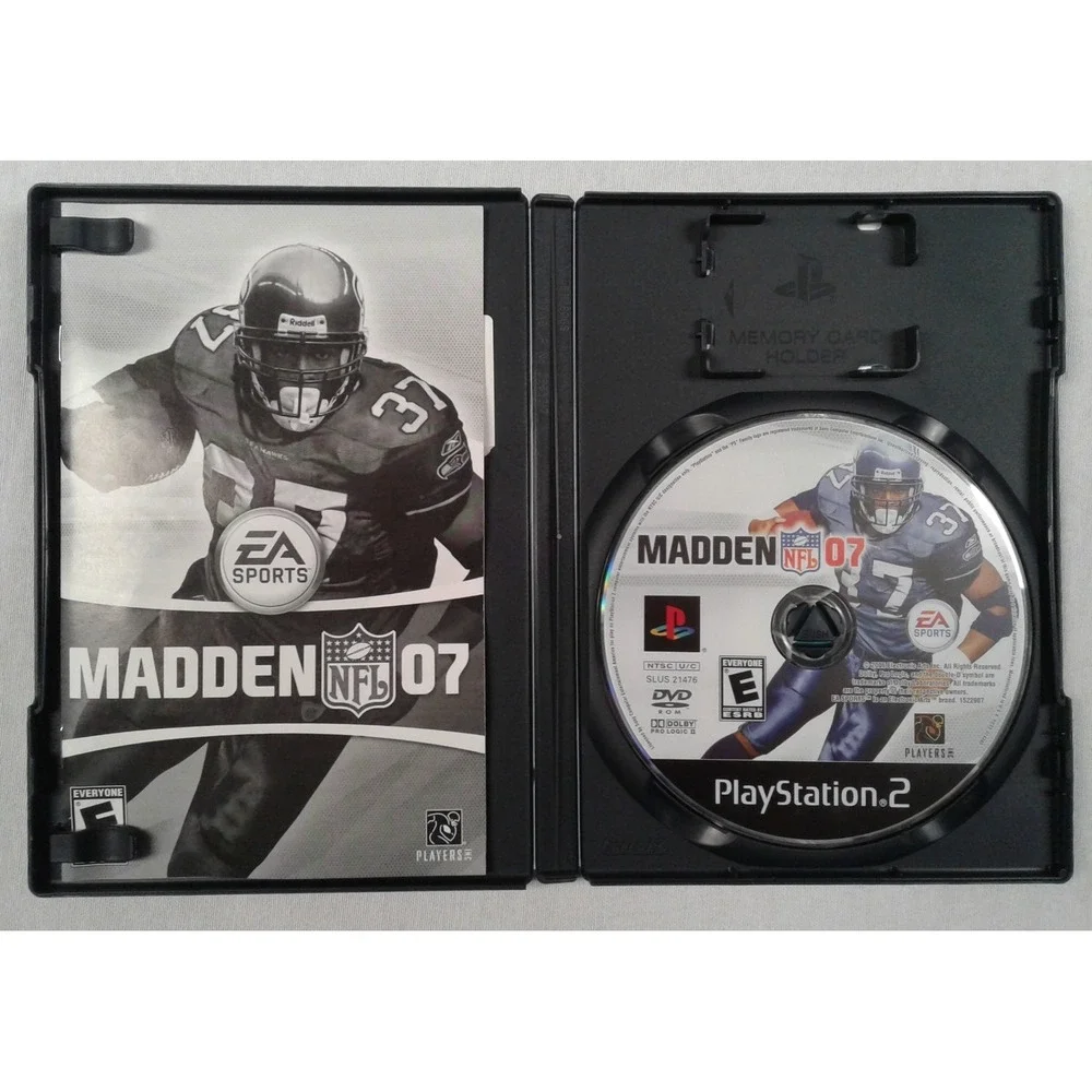Madden NFL 07 - Sony Playstation 2 (PS2) Video Game